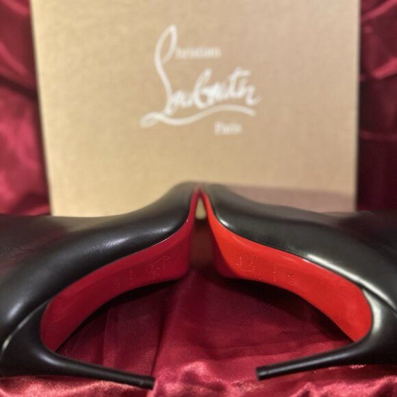 Christian Louboutin So Kate Booty 85 Size 37.5 Black - Picture 3 of 14